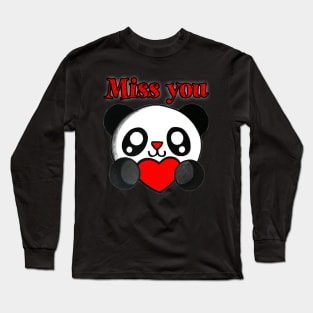 CUTE PANDA Long Sleeve T-Shirt